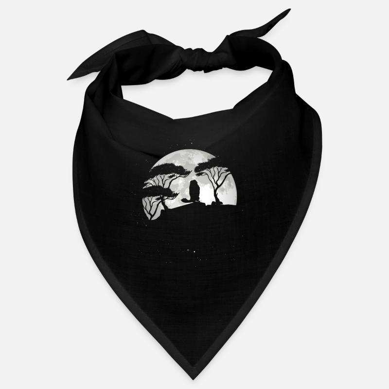 Murmeltier Im Vollmond Bandana