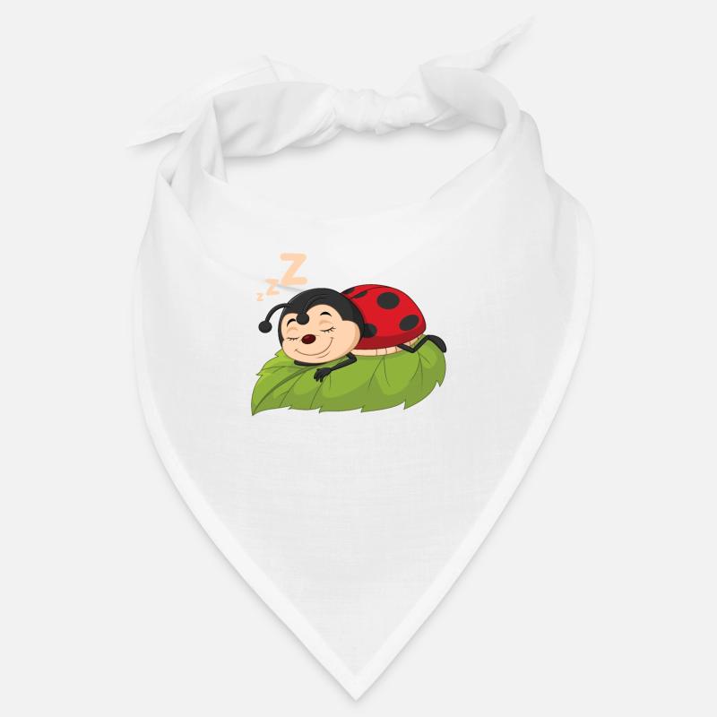 Sleeping Ladybug Kids Gift Bandana