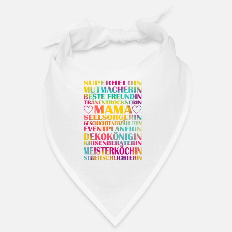 Muttertag - Bandana - Weiß