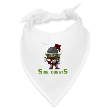 Funny rpg gamer design d20 Würfel, Rpg, Gaming - Bandana - Weiß - Vorne