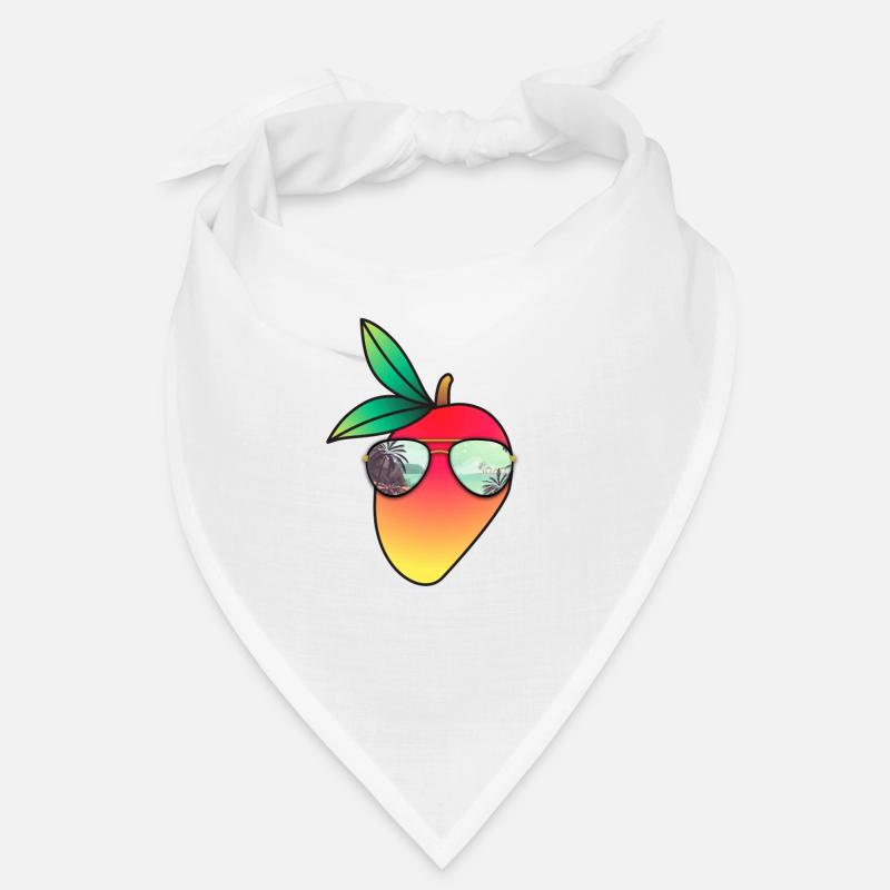 Mango Mit Sonnenbrille - Bandana - Weiß