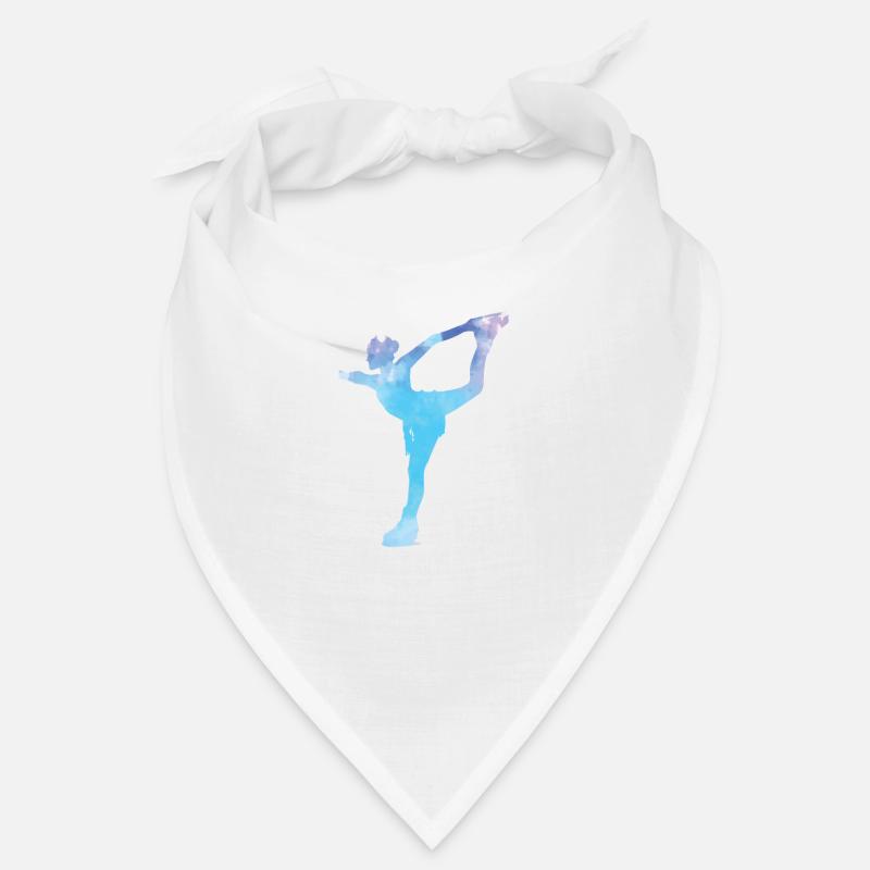 Eiskunstlauf Schlittschuh laufen Eis Bandana