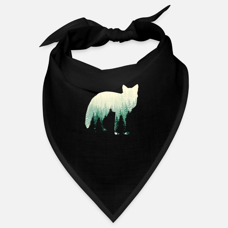 Renard dans le brouillard Bandana