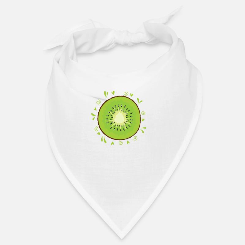 Kiwi Slice Fruit Fruit Animal Nouvelle-Zélande Bandana