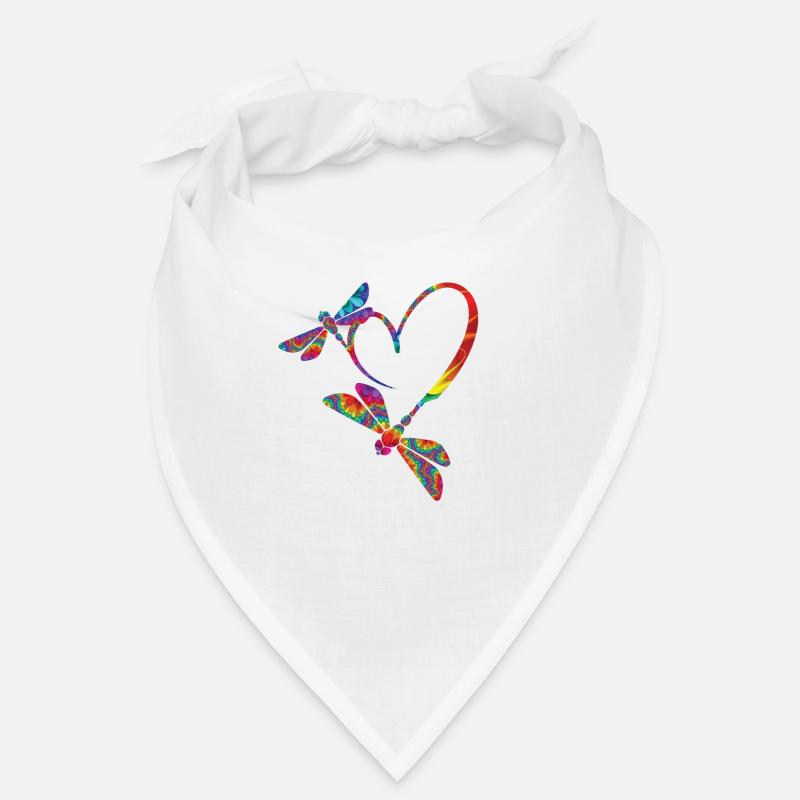 Cœur de libellule Bandana