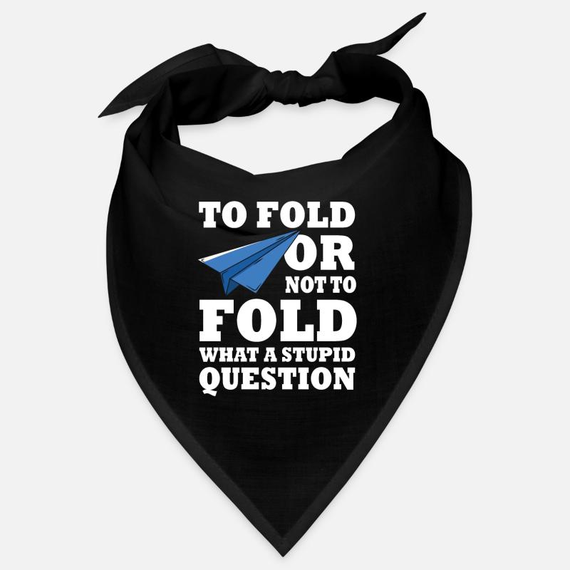 Papierflieger Geschenk Bandana