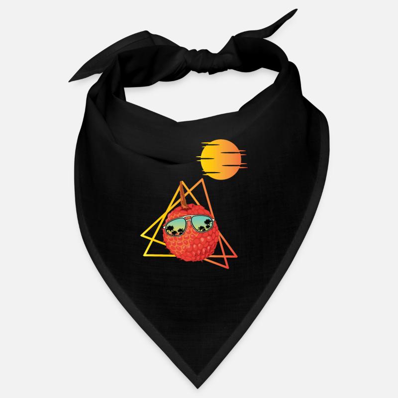 80er Jahre Litschi Bandana