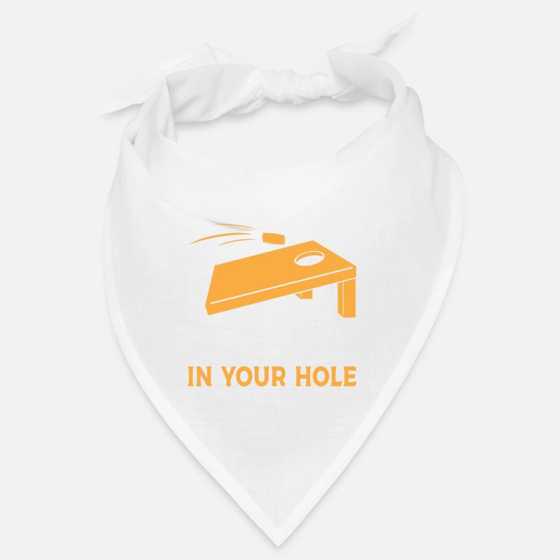 Cornhole Bean Bag Blind hole Bandana