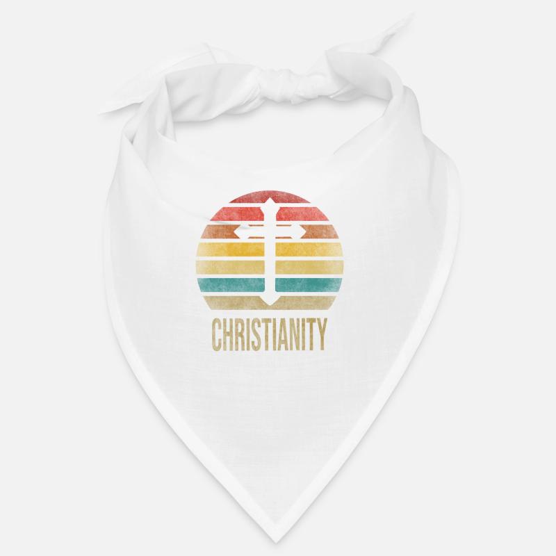 Cross Christianity God Jesus OMG Saviour Sunset Bandana