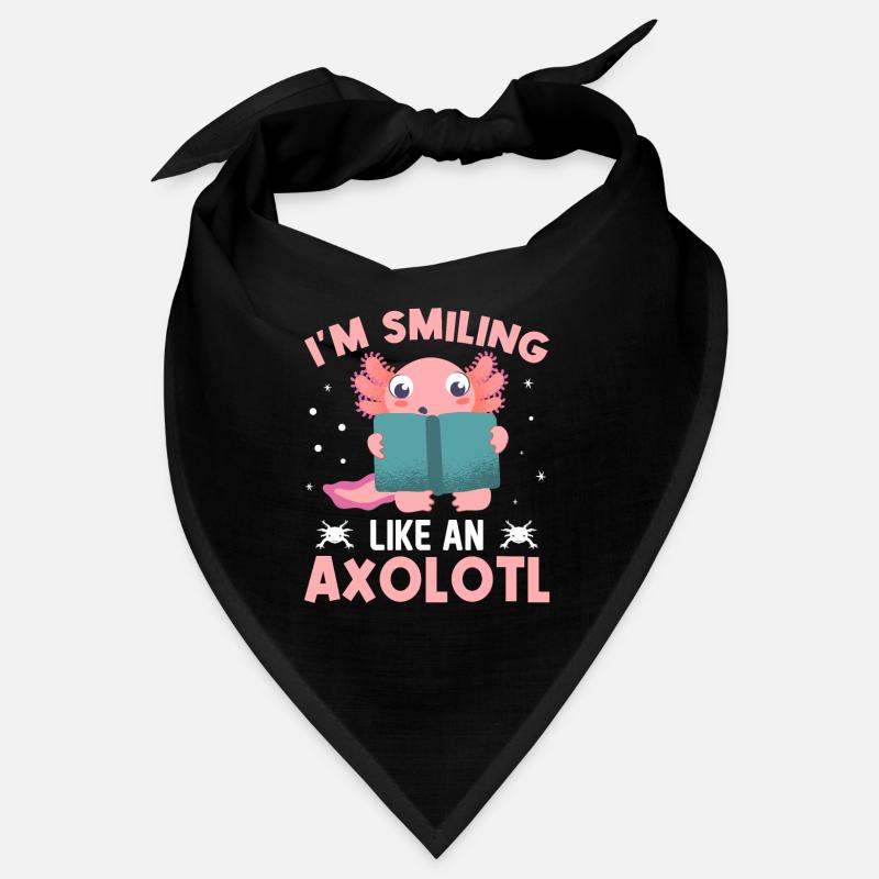 Doux sourire comme un axolotl Bandana
