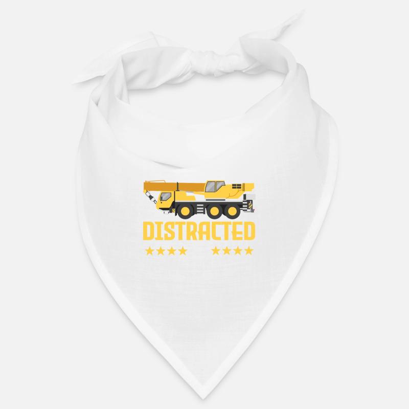 Lustiger Mobiler Kranführer Bandana