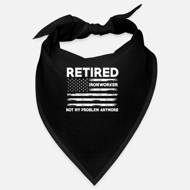 Retired U.S. Flag Steelworkers Bandana