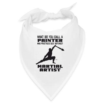 Maler und Lackierer, der Beste und Nervigste Beruf - Bandana - Weiß - Vorne