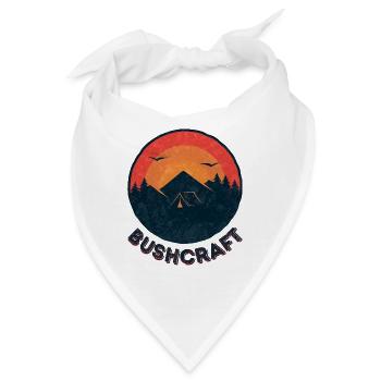 Bushcraft survival - Bandana - Weiß - Vorne