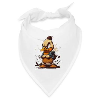 Angry duck 1 - Bandana - Weiß - Vorne