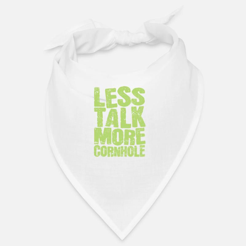 Moins parler plus Cornhole Game Target Hobby Bandana