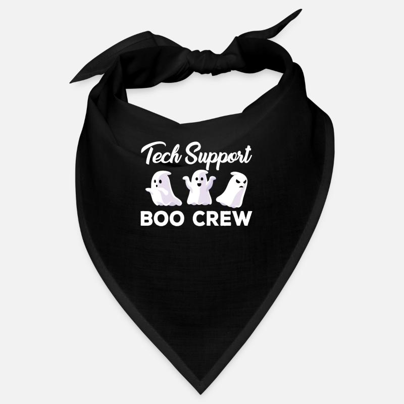 Support technique effrayant Boo Crew Costume d’Halloween Bandana