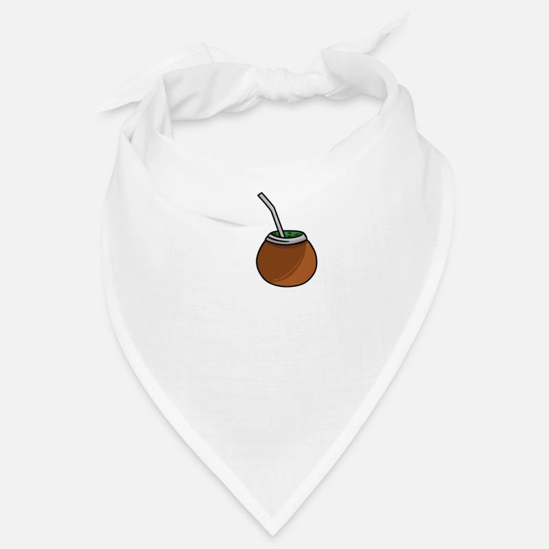 Yerba Mate Tee - Bandana - Weiß