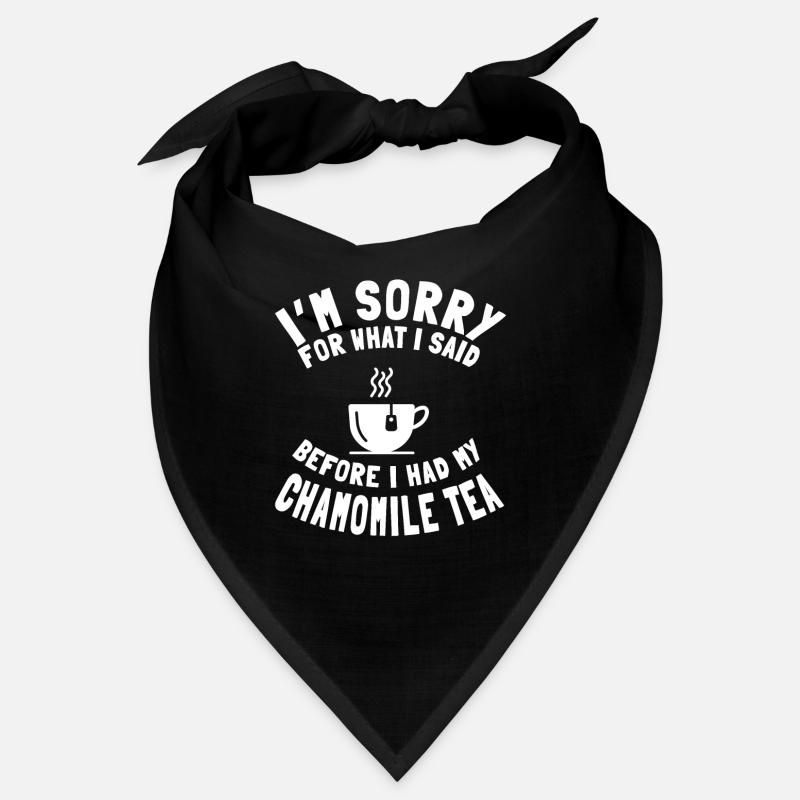 Funny Chamomile Tea Gift Bandana