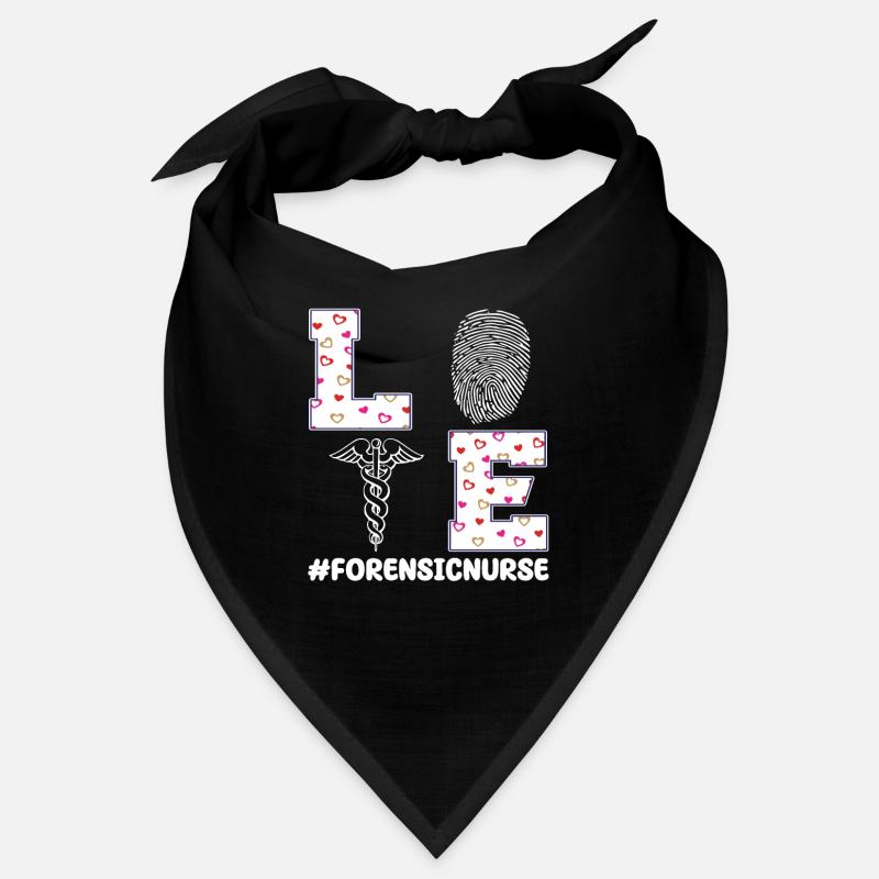 Infirmière médico-légale Saint-Valentin Bandana