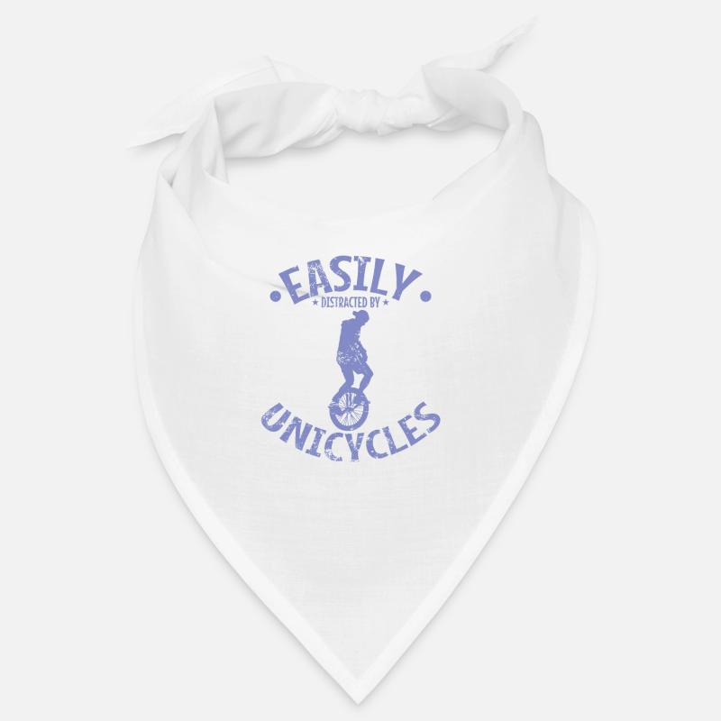 Easily Distracted by Unicycles Bandana