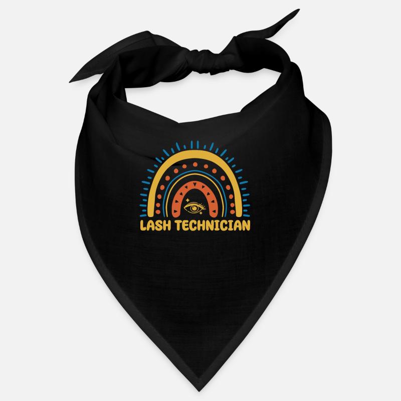 Lash Tech Boho Rainbow Bandana
