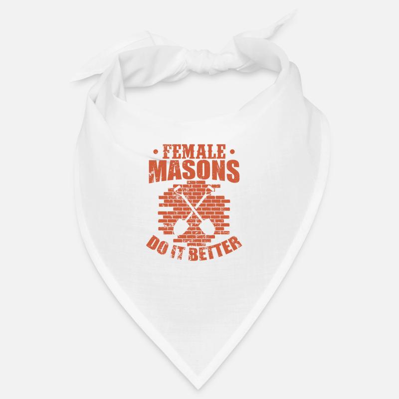 Female Masons do it Better Handwerker Beruf Bandana