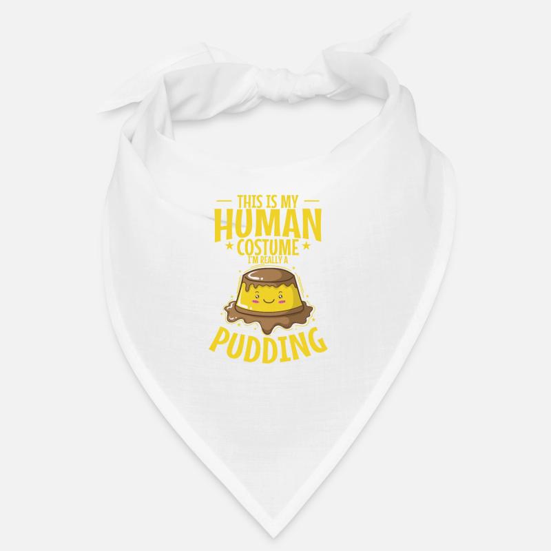 This is my Human Costume I'm a Pudding Bandana