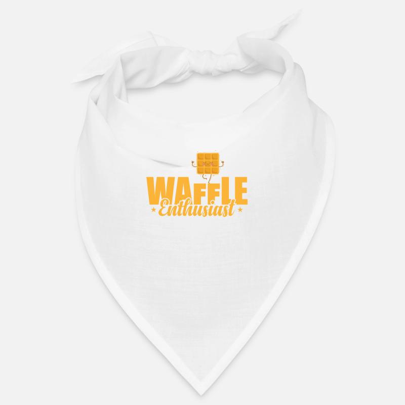 Waffle Enthusiast Snack Gebäck Bäcker Bandana