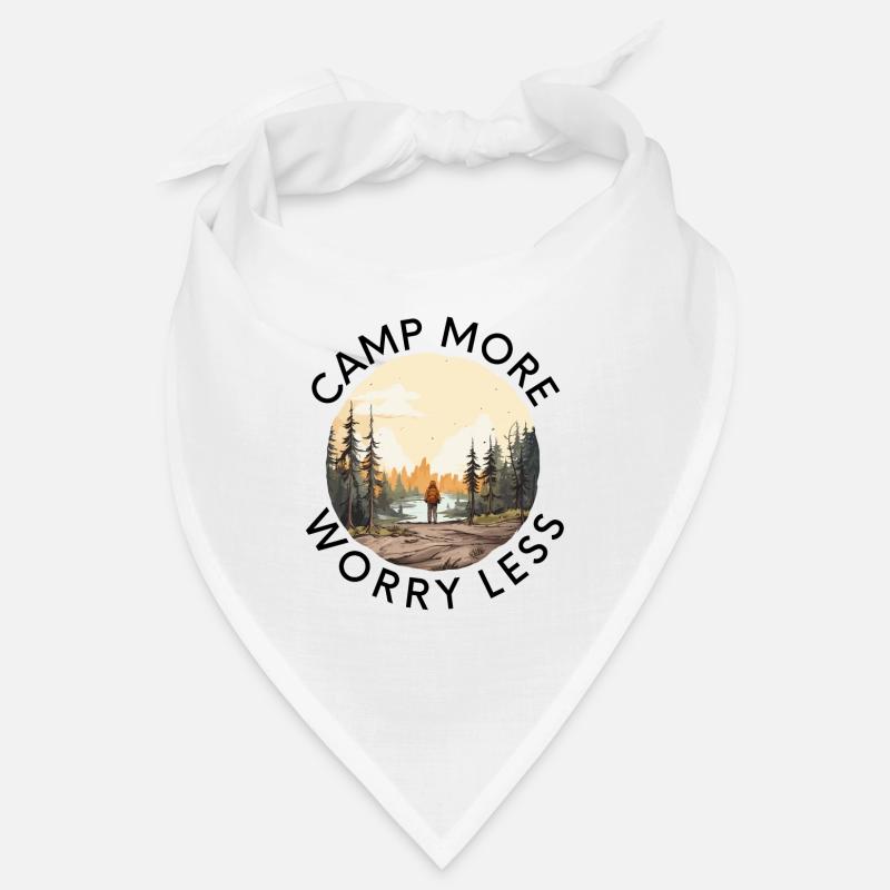 Camp More Worry Less Bandana