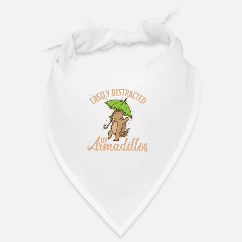 Easily Distracted by Armadillos Säugetier Bandana