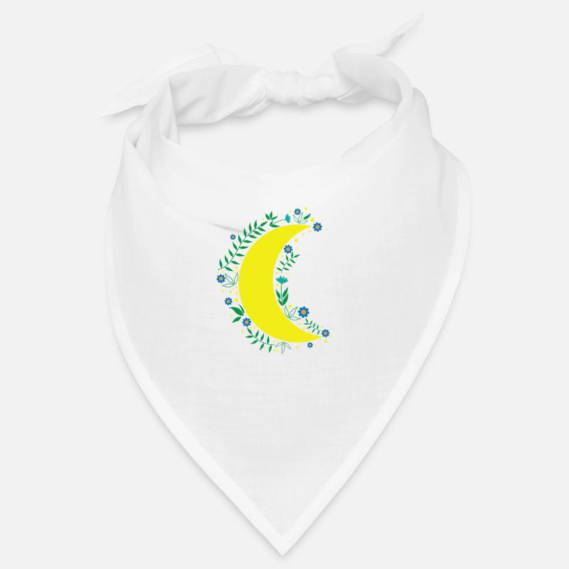 Fleurs De Lune Ciel Nocturne Infini Bandana