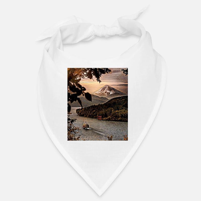 Lac Ashi, Hakone, Japon Bandana