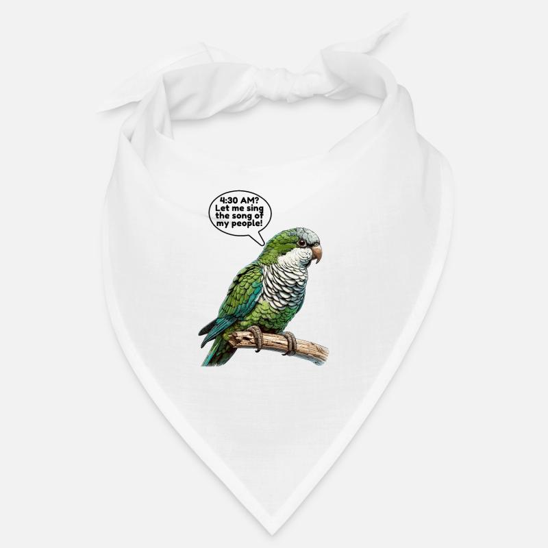 Quäker Papagei Mönch Sittich Bandana