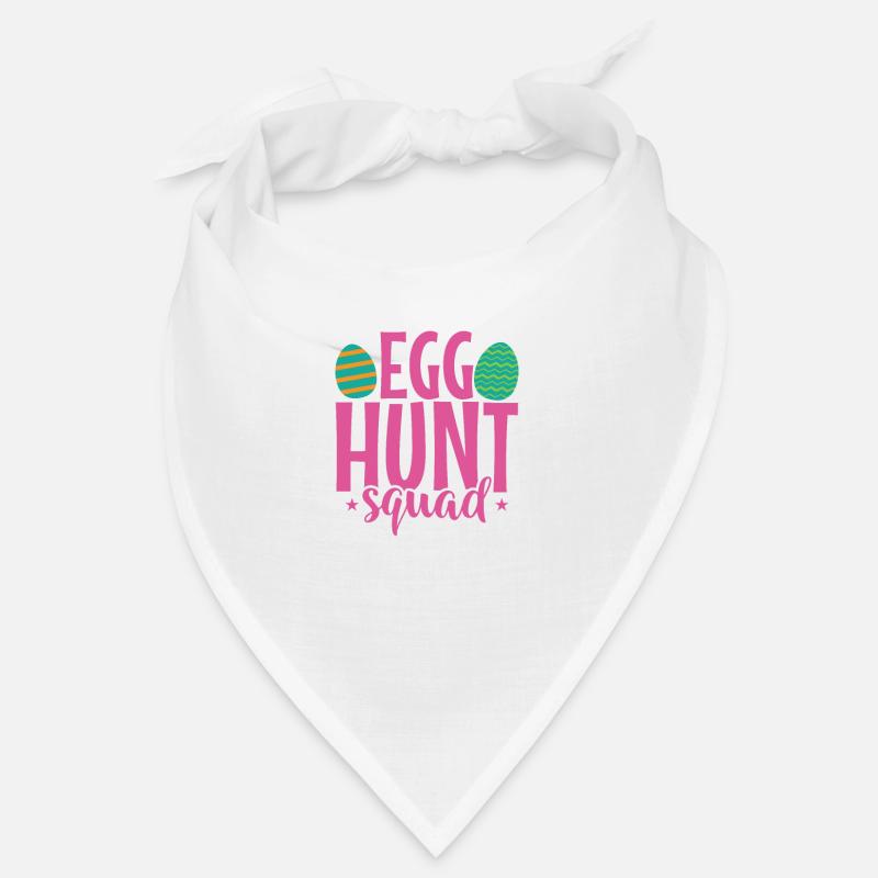 Egg Hunt Squad Easter Colorful Easter Eggs Bandana