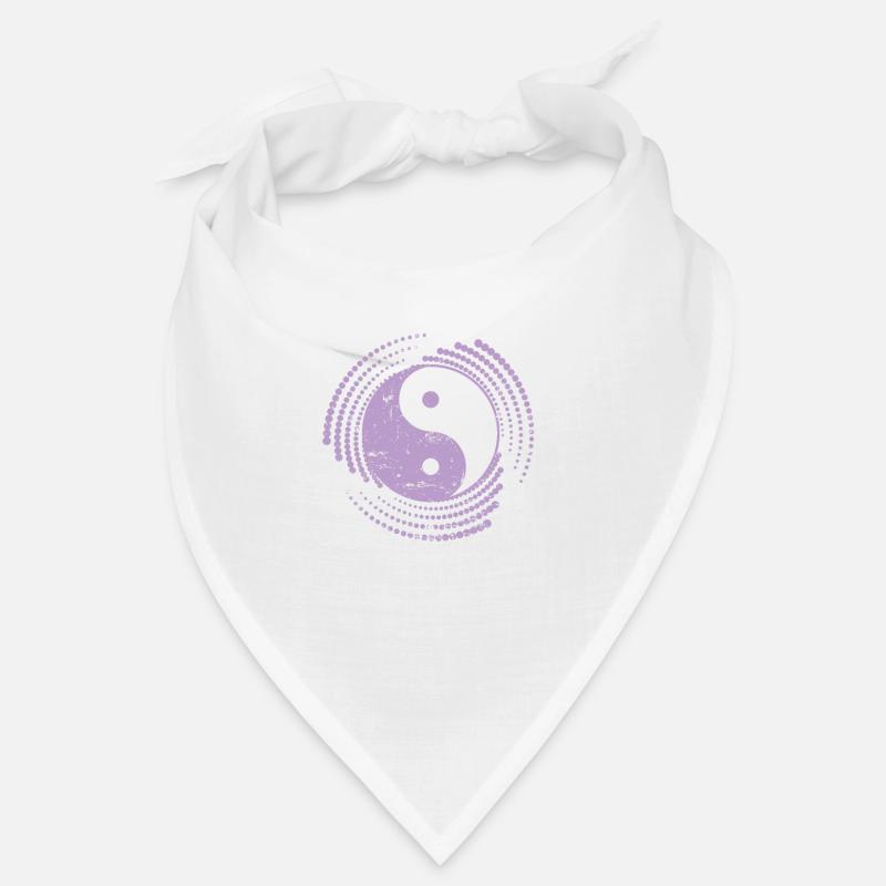 Muster Yin and Yang Symbol Zeichen Harmonie Bandana