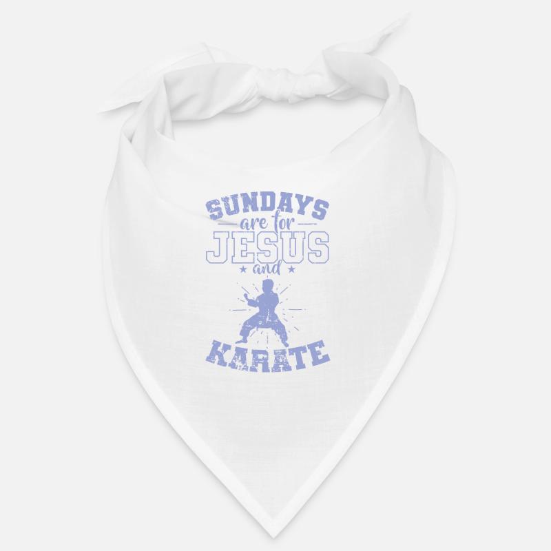 Le dimanche est pour Jésus et le karaté Bandana
