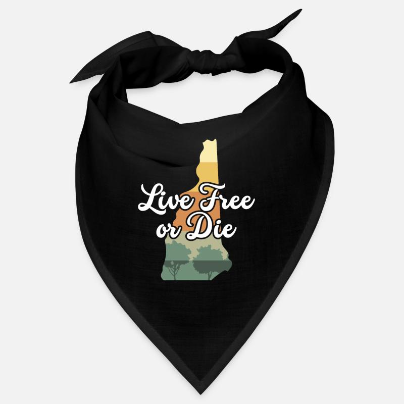 Leben Frei Oder Sterben Retro Nature Vintage Neu Bandana