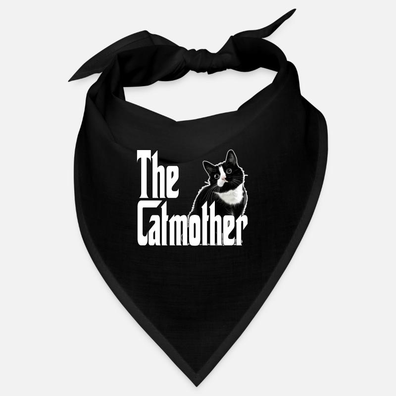 Katze Mutter La Catmother Chat Crazy Maman Maman Bandana