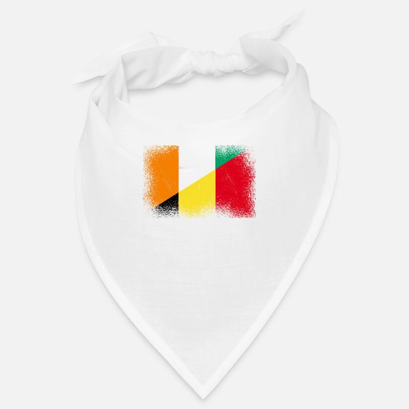 Côte d’Ivoire Belgique Drapeau Bandana