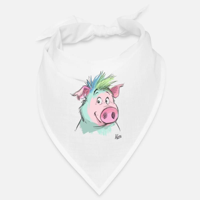 Friendly Pig Bandana