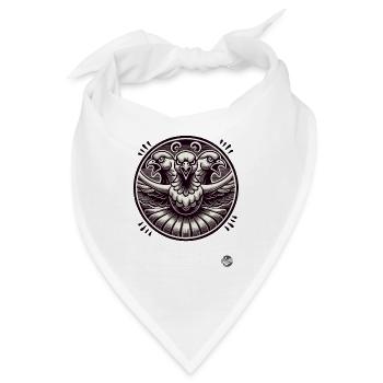 Tauben der Wut - Bandana - Weiß - Vorne