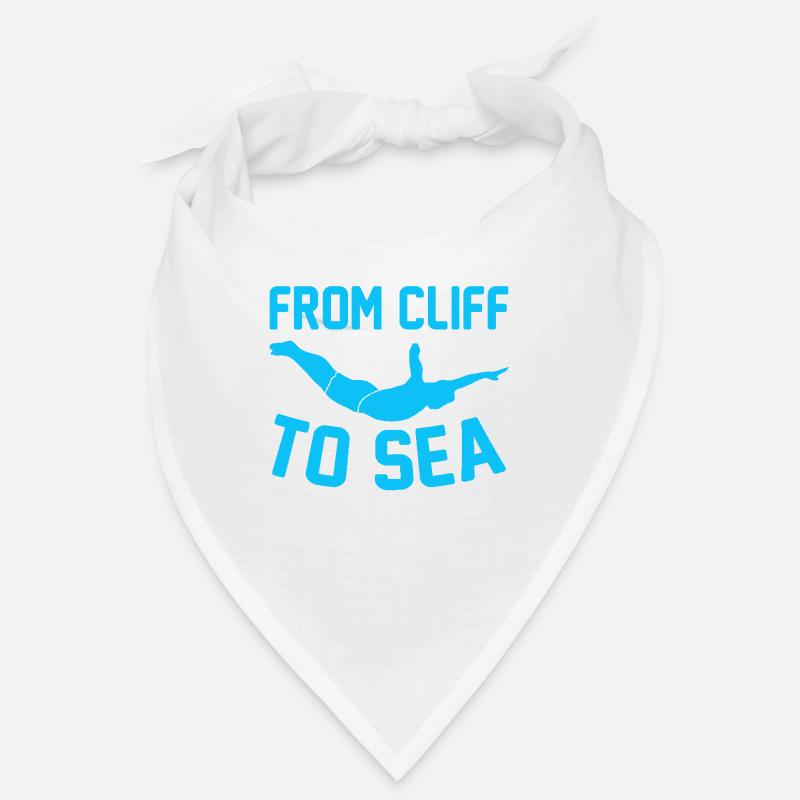 Diver Diving Cliff Diver Bandana
