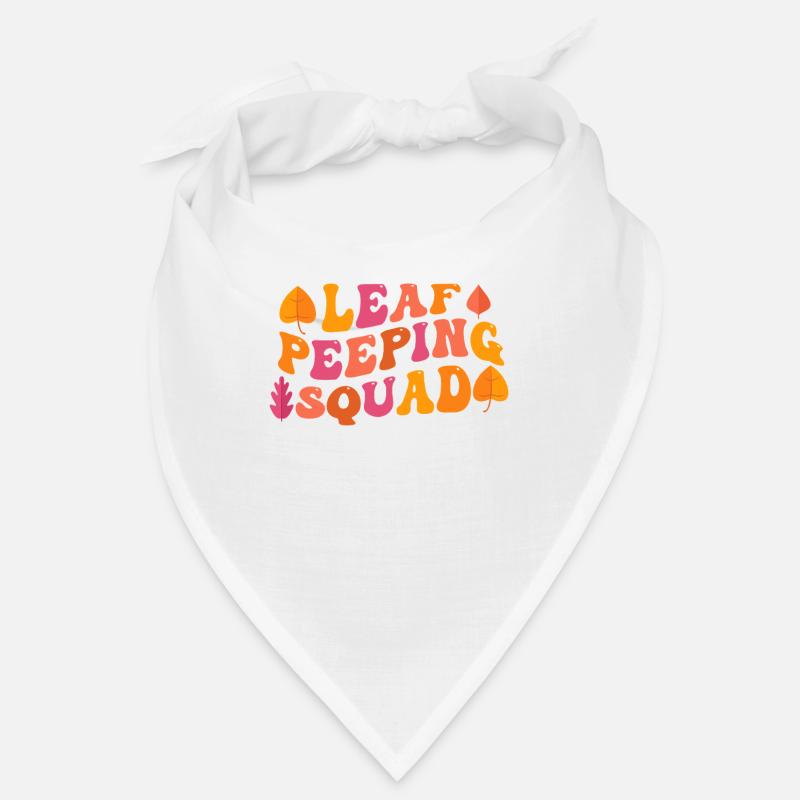 Blattpeeper Herbst Laub Herbst Peeper Bandana