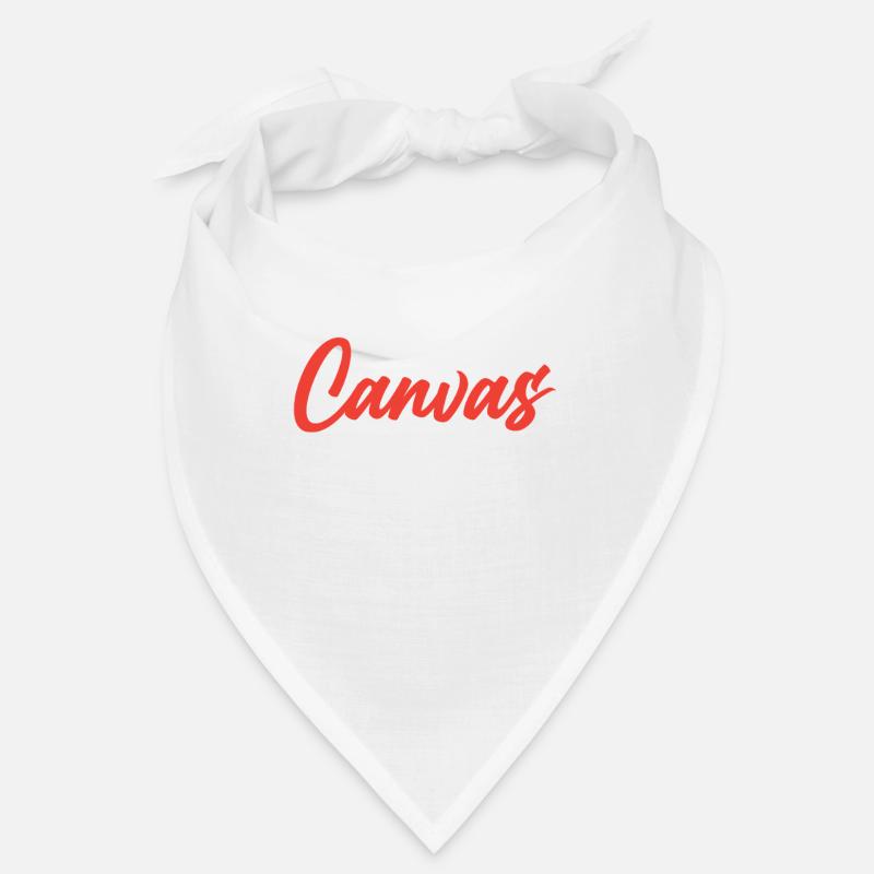 Blattpeeper Feuillage d’automne Peeper d’automne - Bandana - blanc