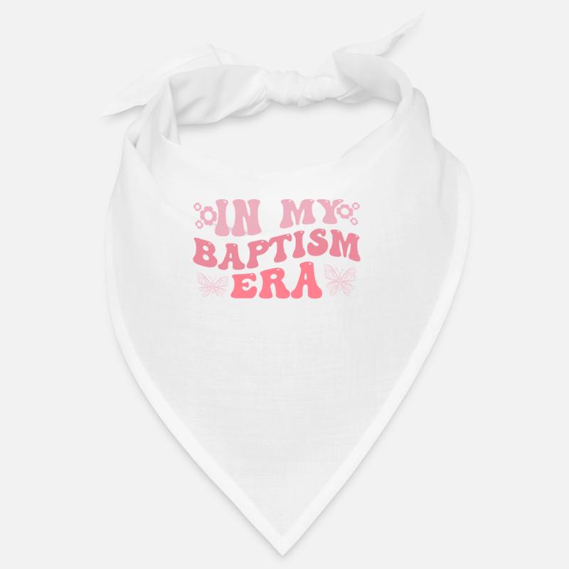 Time for my baptism First Communion Bandana