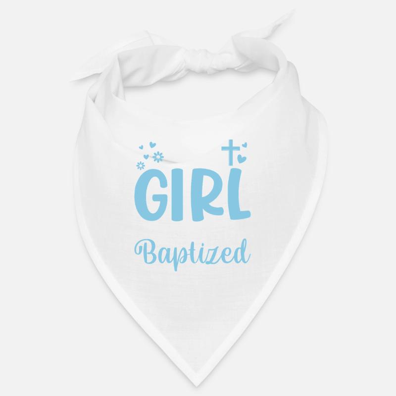 Time for my baptism First Communion Bandana