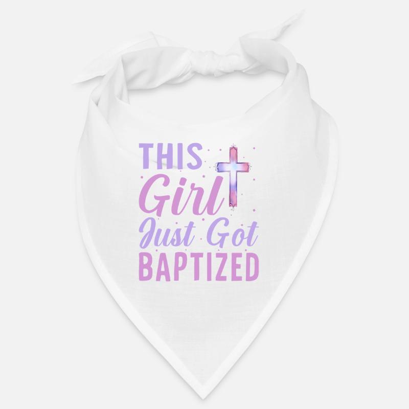 Time for my baptism First Communion Bandana