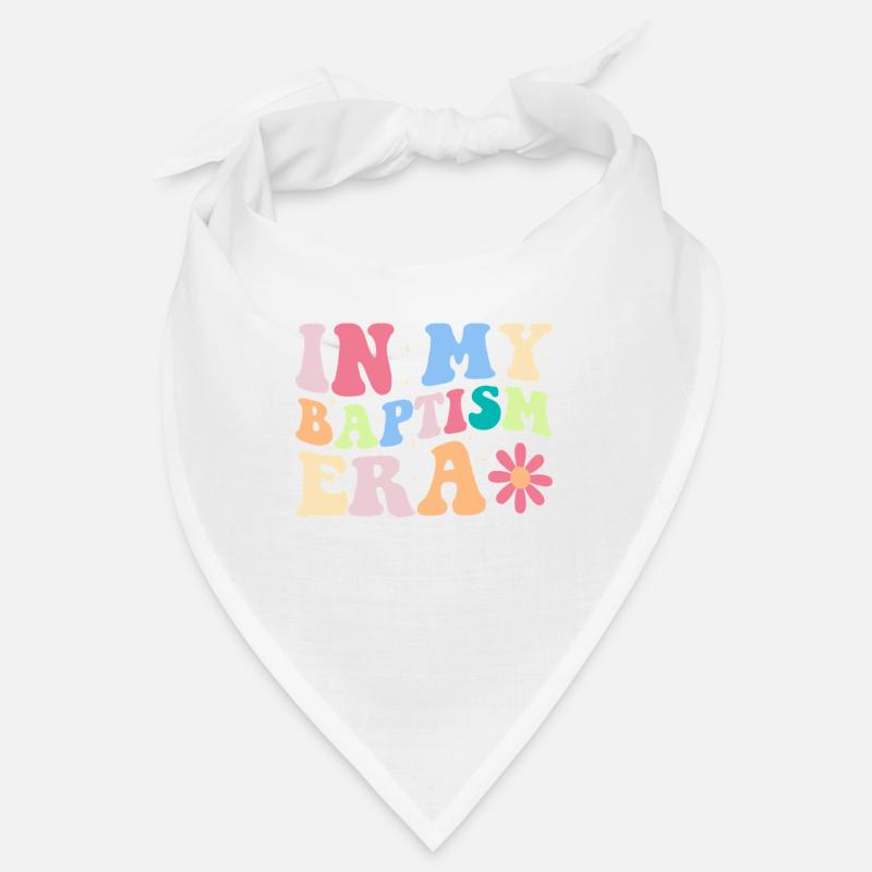 Time for my baptism First Communion Bandana