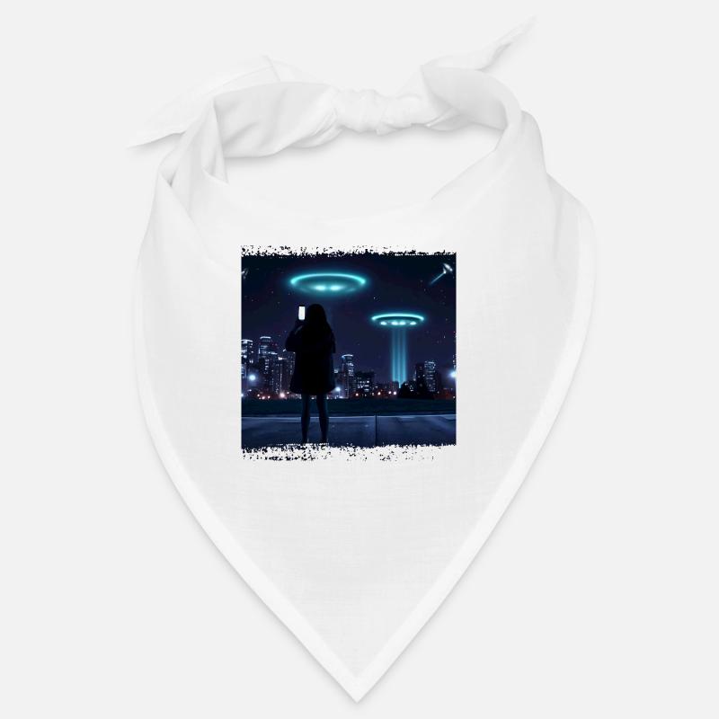 Observation d’OVNI - Bandana - blanc